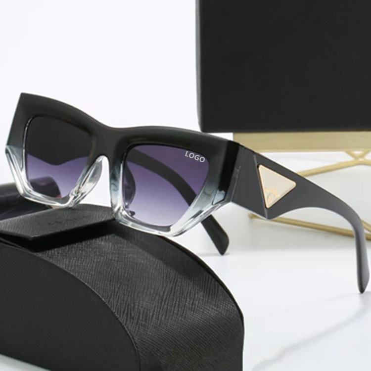 Gafas De Sol модные дизайнерские солнцезащитные очки унисекс кошачий глаз градиентные оттенки Ретро черный люксовый бренд для женщин и мужчин