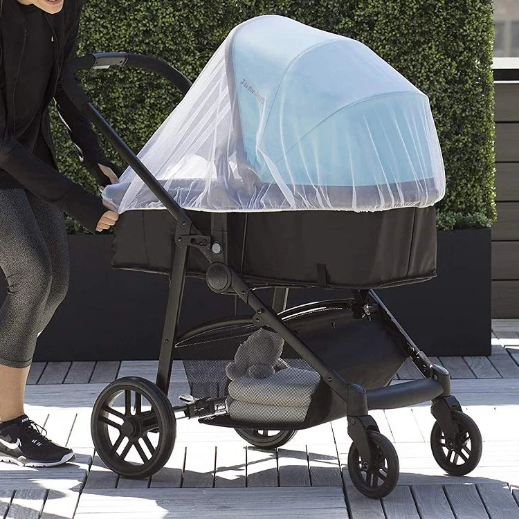 
New Arrival Folding Baby Carriage Insect Full Cover Mosquito Baby Stroller Bed Netting 