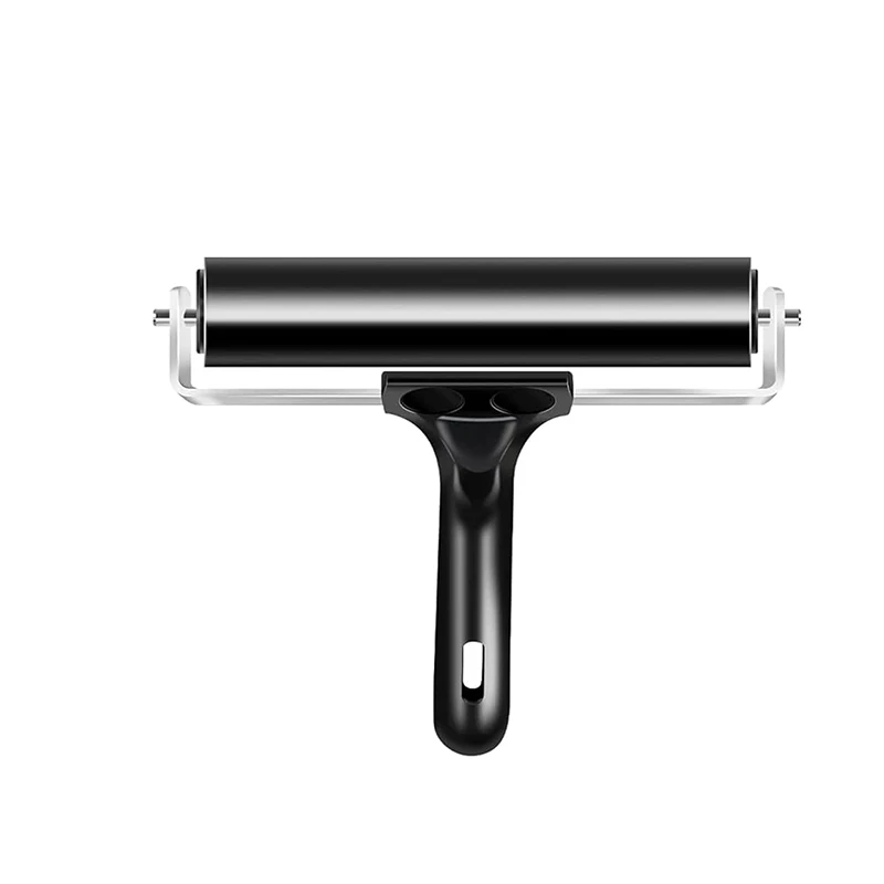 20cm Construction Tools Printmaking Stamping Wallpaper Gluing Application Glue Rubber Brayer Roller
