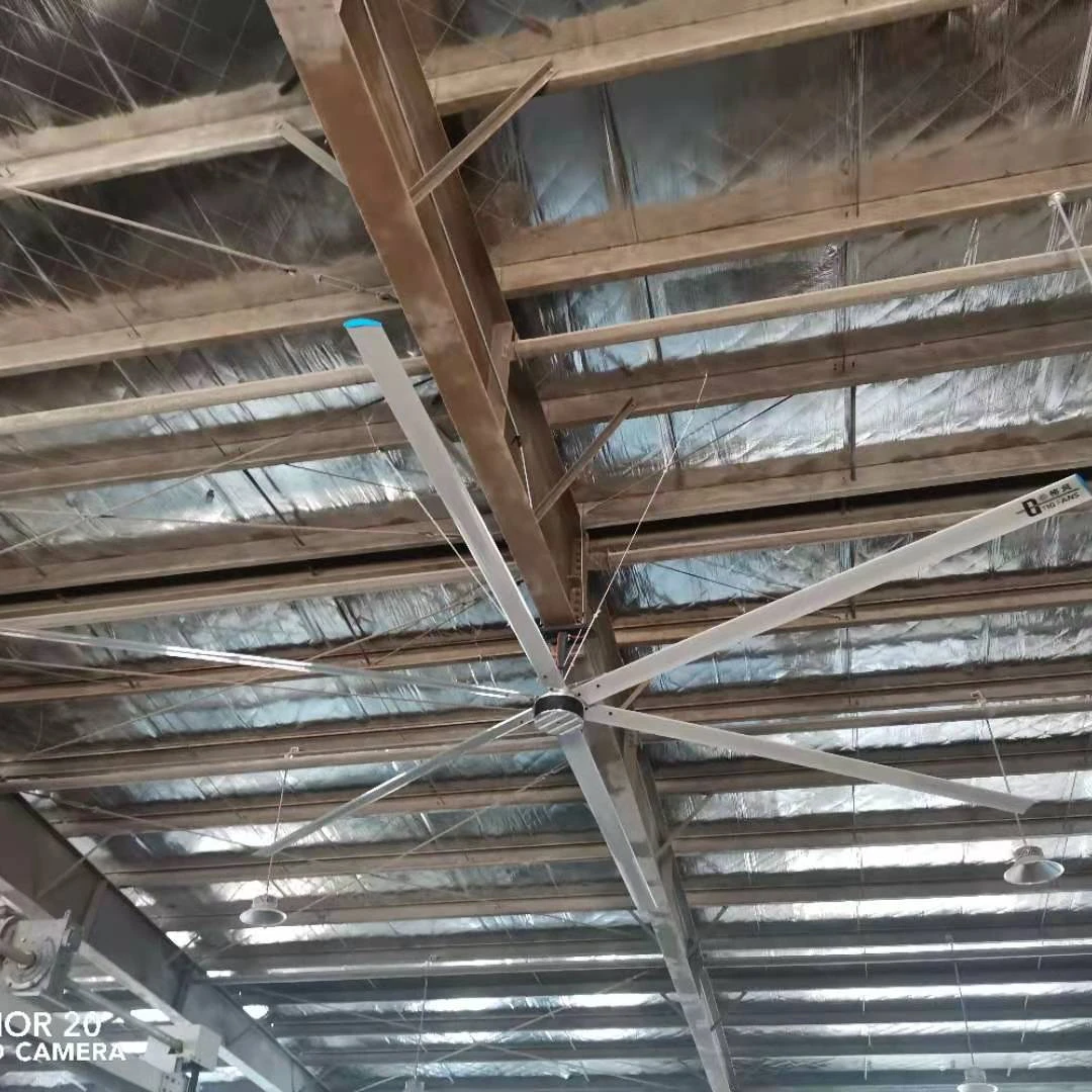 Terrui Giant 24ft 7 3 m 6 лопастей Hvls вентилятор воздушного охлаждения охладитель для склада завода промышленного потолка