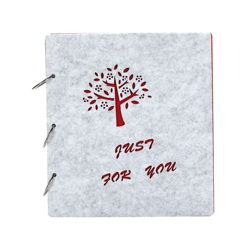 
Simple hollow out for you to oil polyester album self-paste laminated inside pages black and white DIY manual album 