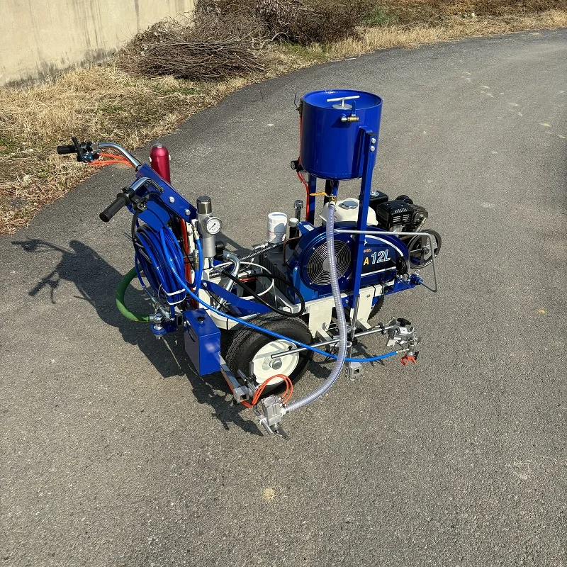HMR Series Road Cold Paint Spray Line Marking Machine