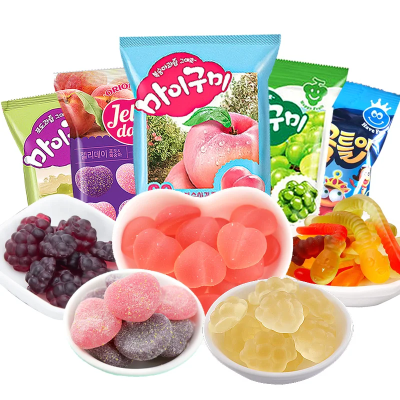 Hot Sales Soft Candy Fruit Juice Jelly Candies Sweet and Fruity Chocolate Flavor Shaped like Balls 66g Per Bag