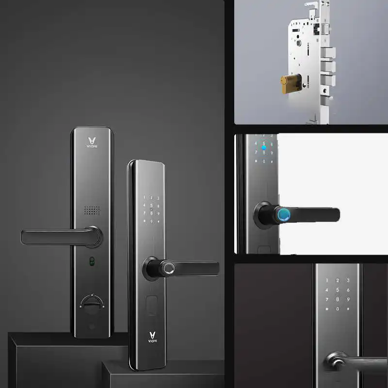 Youpin Viomi Internet Smart Door Lock Link ZigBee Version Biometric Fingerprint Smart Lock Password Keyless Door Lock
