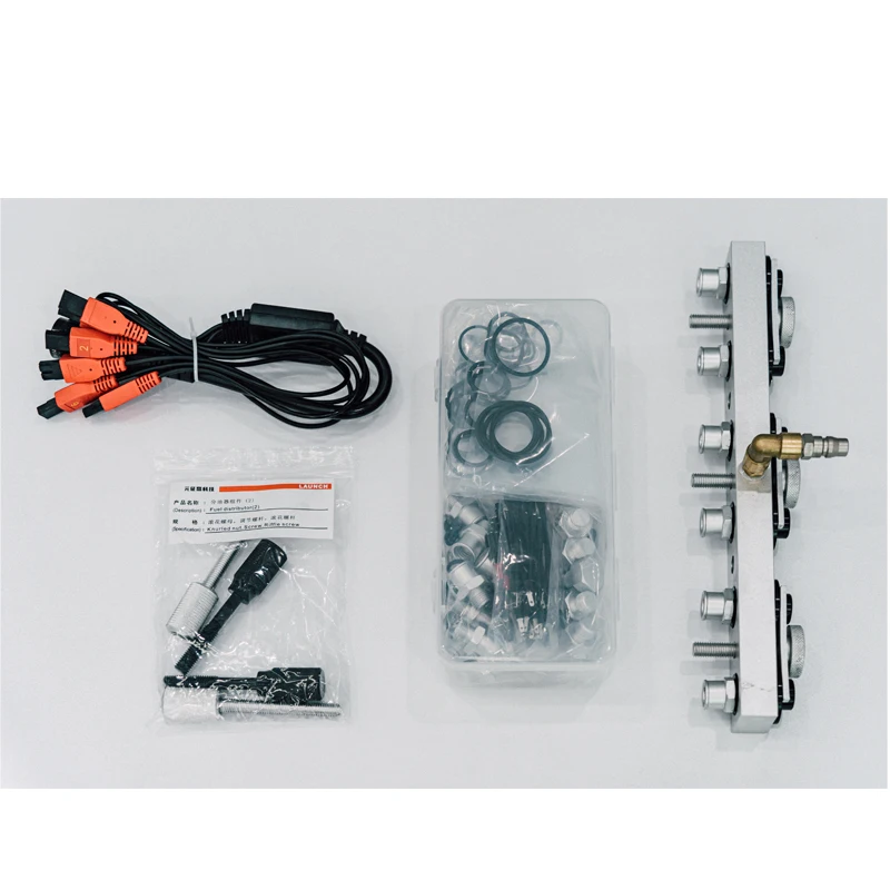 Launch CNC 603A fuel injector cleaner&tester cnc-603a 6 Injecting flow test Ultrasonic cleaning