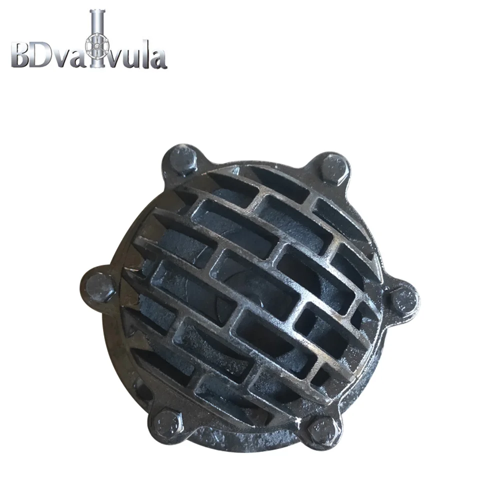  Black foot valve used in water treatment with stainless steel