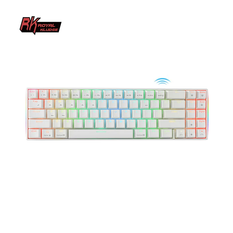  Китайская фабрика эргономичная клавиатура механическая eagletec Royal Kludge RK71 RK836 gaming one mini rgb teclado RK 71