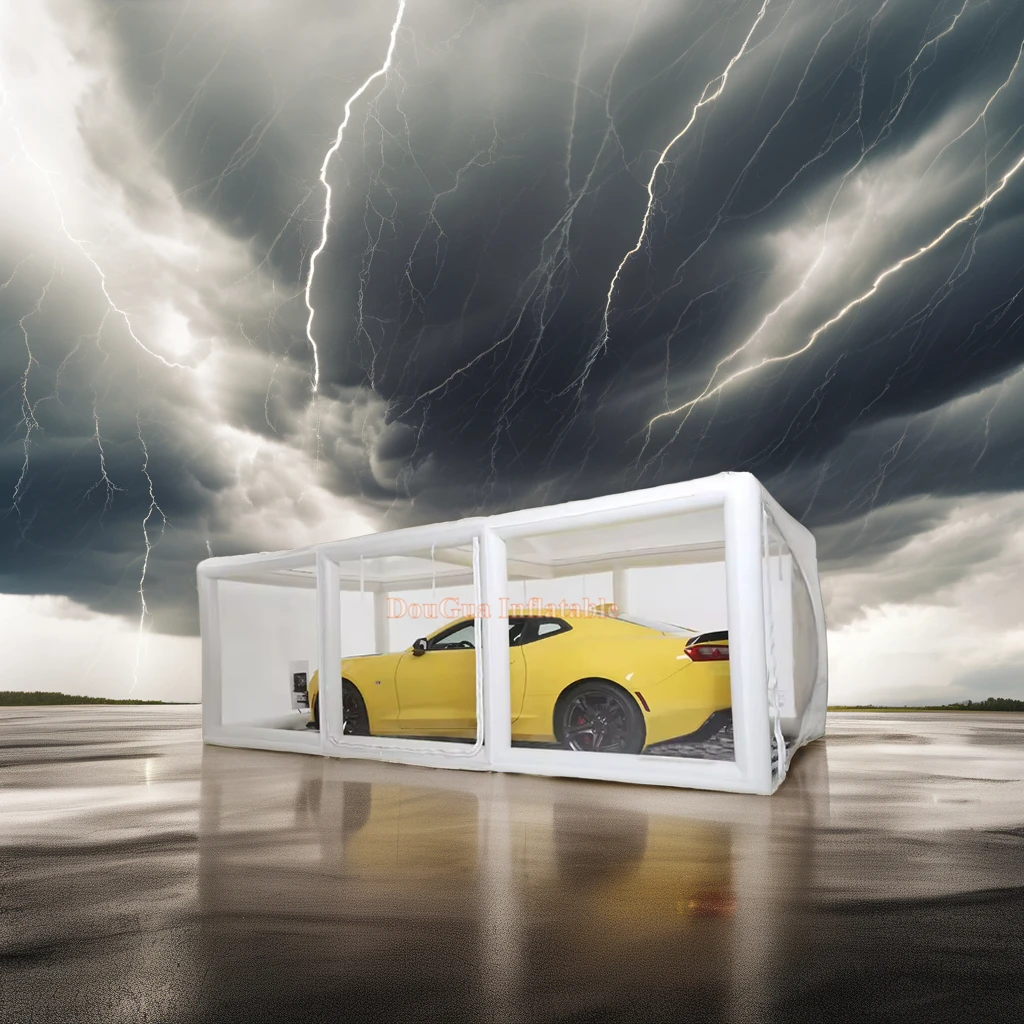 High Quality Cheap Air-Tight Inflatable Carport Garage Tent Outdoor Storage Bubble Capsule for Sale for Advertising