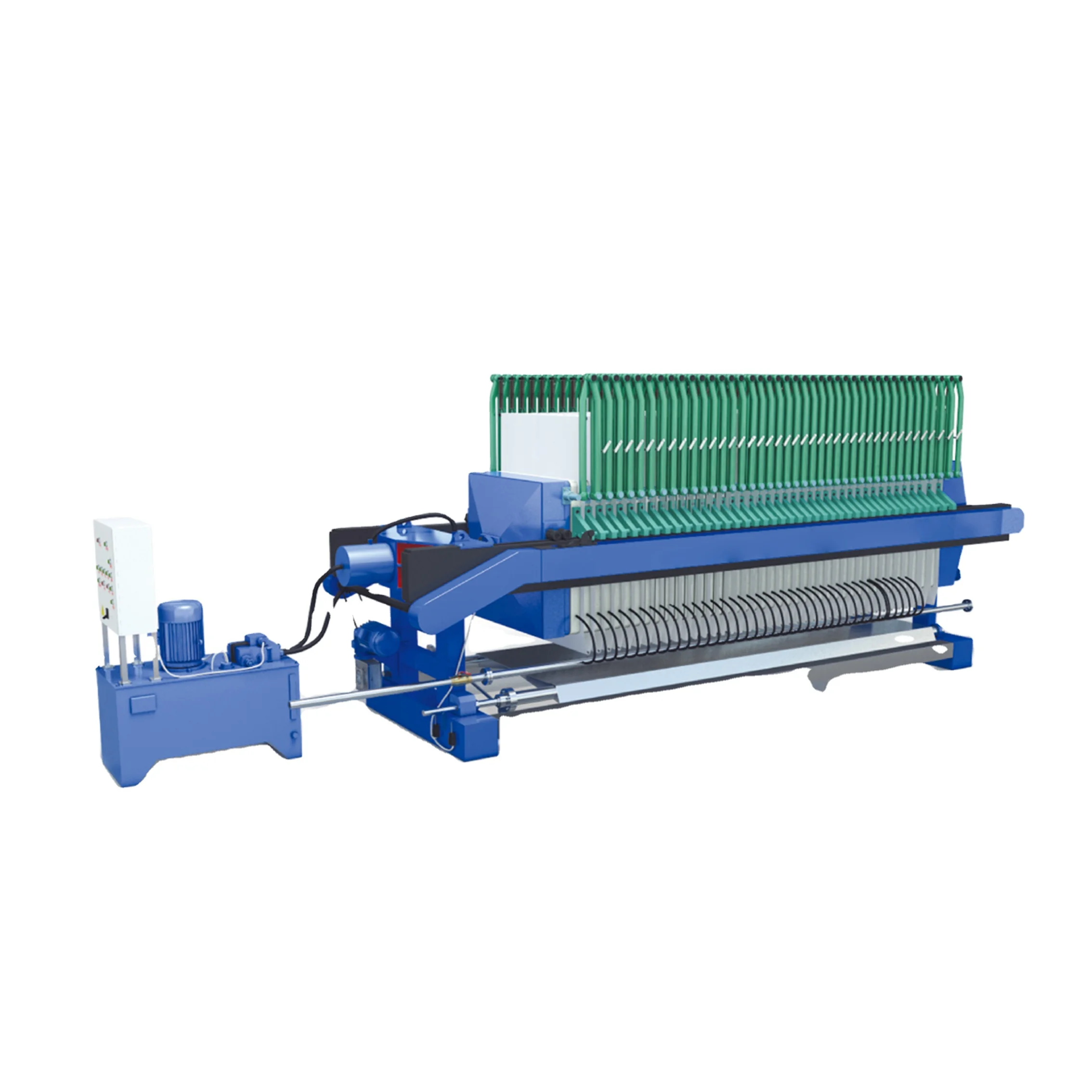 HON MING Automatic Flexible Diaphragms Municipal Sewage Filter Press With Low Moisture Content Membrane Filter Press