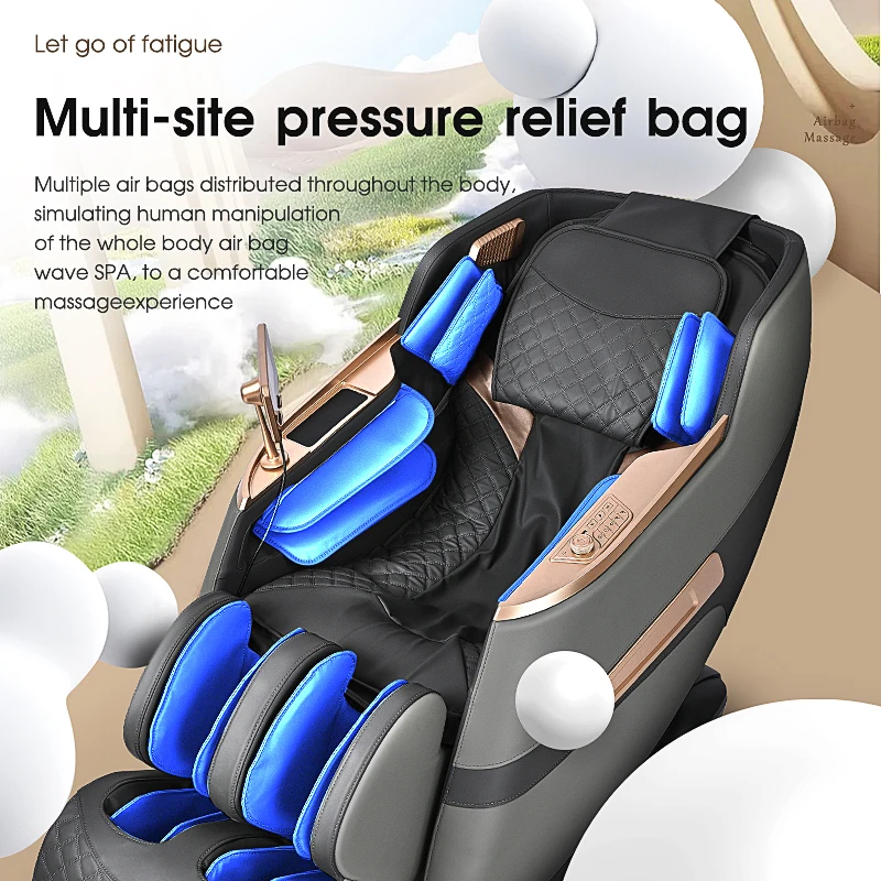 The latest model for 2024 most popular massage chair full body body massage machine 4d massage chair zero gravity chair