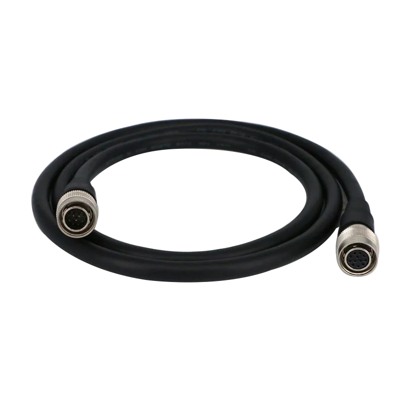 12pin male hirose connectors to free leads IO cables for vision camera