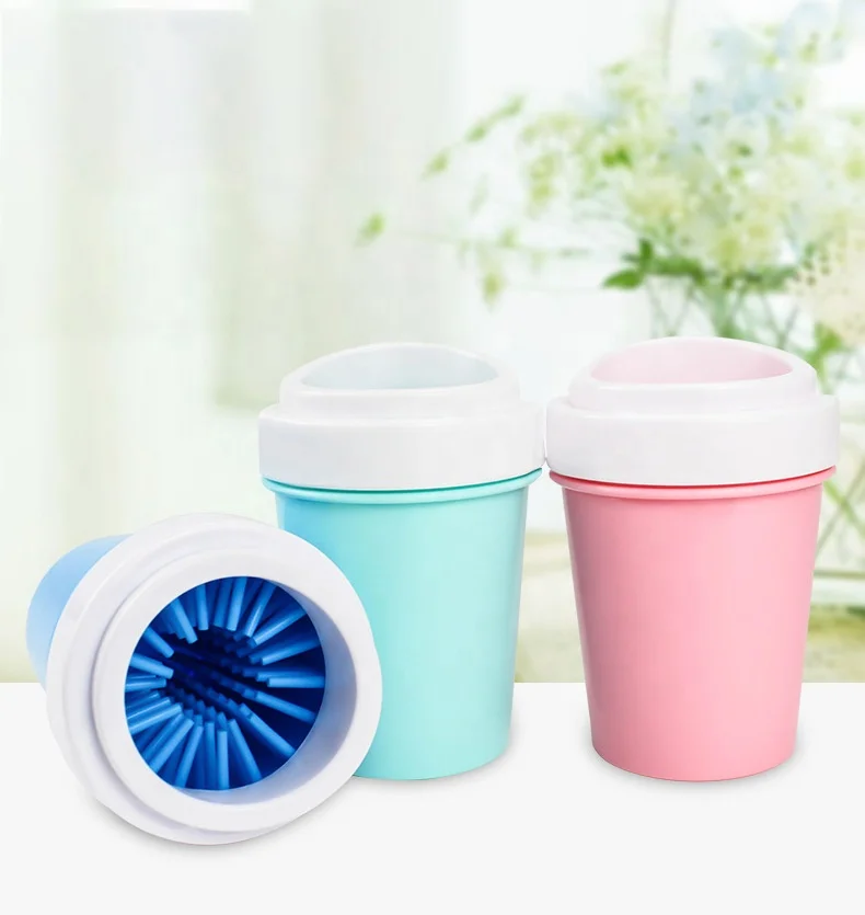 
Amazon hot seller wash pet foot bottle dog feet cup,wholesale and retail pet feet washer with Soft Silicone Pet Foot 