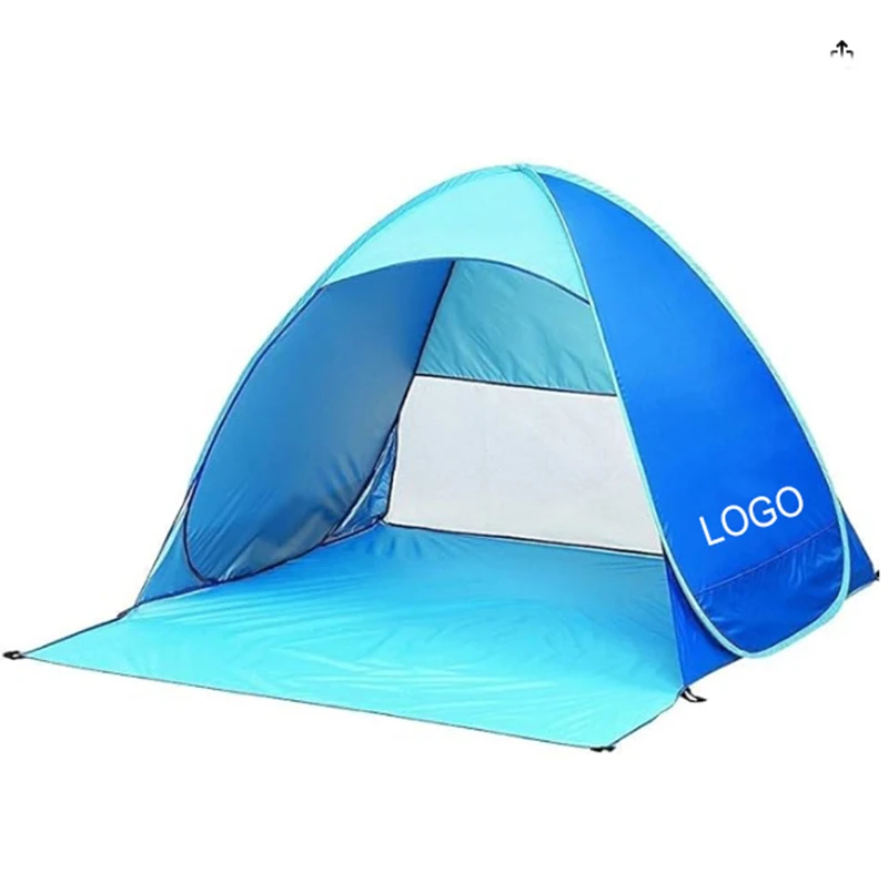 Beach Sunshade Canopy Portable Lightweight and Portable Beach Shade Great Elastic Beach Tent