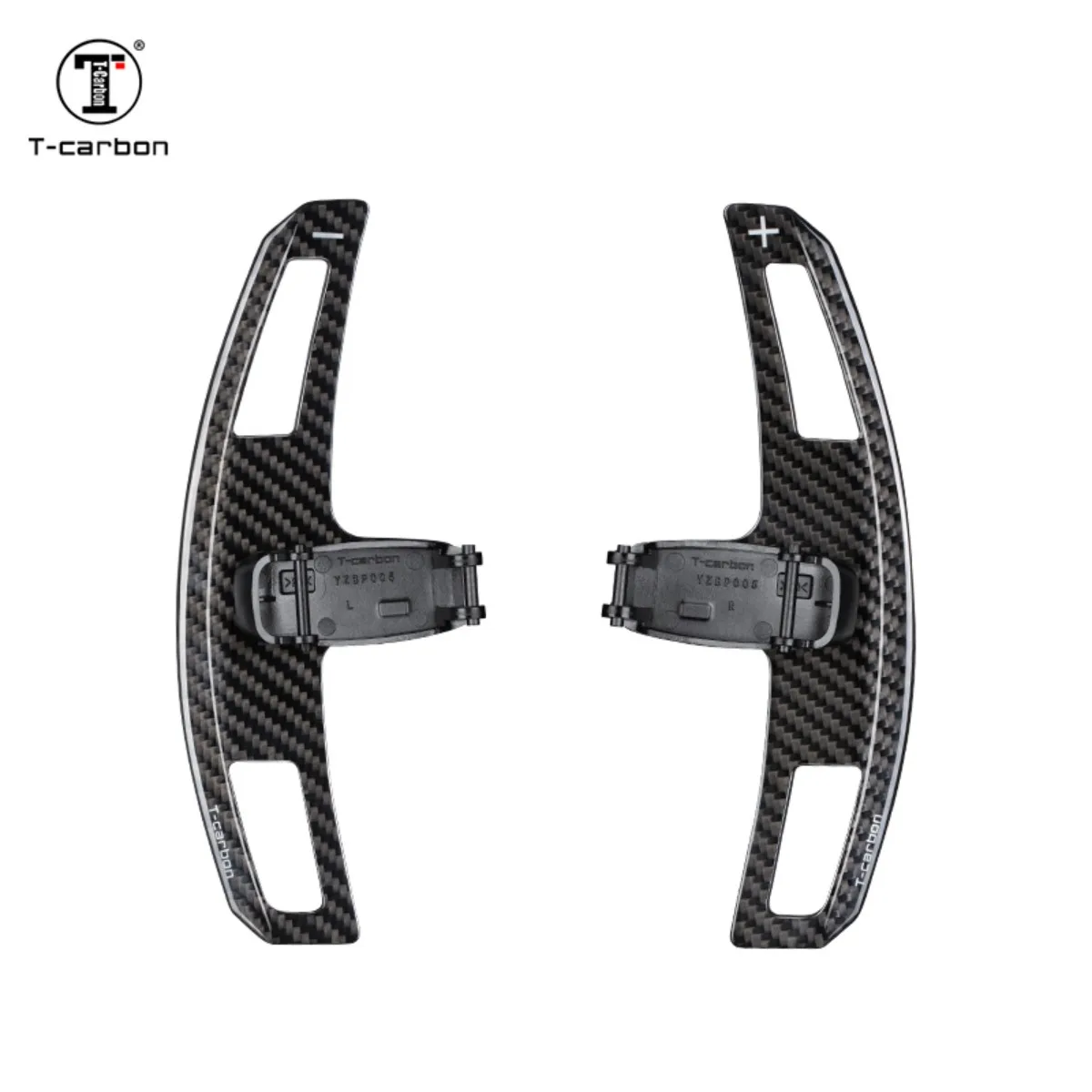 Replacement Carbon Fiber Steering Wheel Shifting Paddles For Mercedes Benz AMG T-carbon Paddle Shifter Modify Auto Accessories