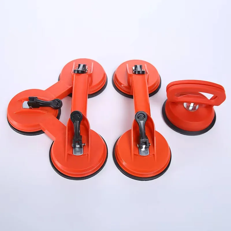 Plastic three-claw ceramic tile glass vacuum suction cup PC environmental plastic hand tools