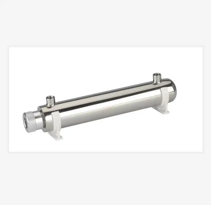 Корпус из нержавеющей стали 304 или 316 с фитингом 12gpm 55 Вт УФ-стерилизатор воды из нержавеющей стали