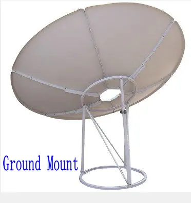 C/KU Band Pole and Ground Mount Solid Steel Board 180 см/1 8 м/6 футов спутниковая антенна для