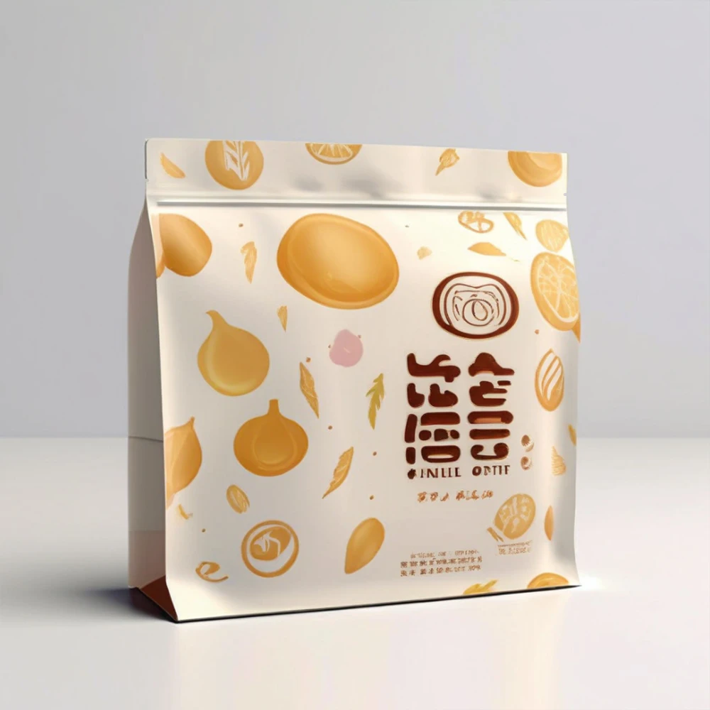 Printed Color Biodegradable Food Packagingbag Potato Chip Snack Packaging Plastic Bag Custom 140g 280g Stand Bottee with Handles