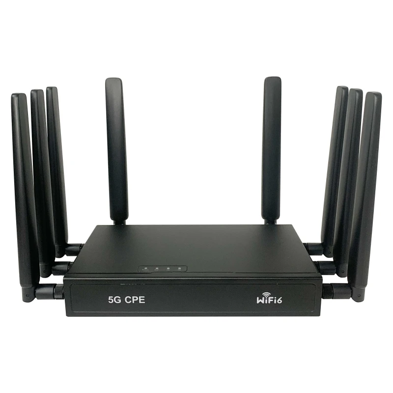 Competitive price 5g modem router wifi6 CPE 5g wifi router with SIM card slot and external antenna