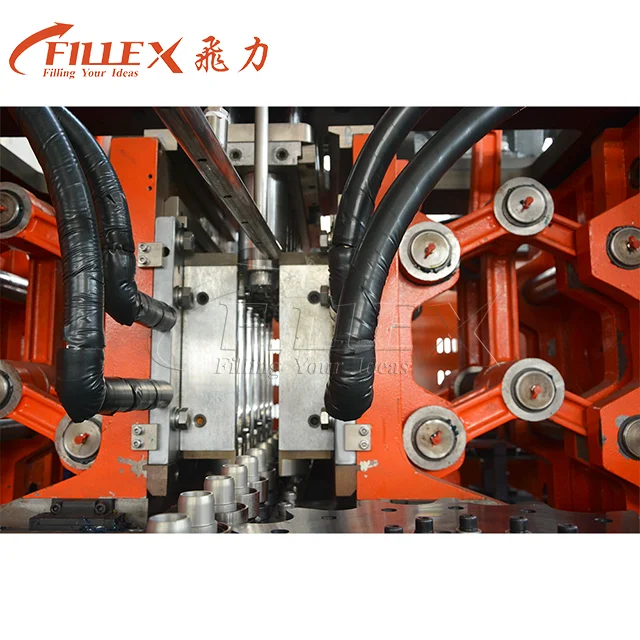 Высокая скорость 6 cavity 9000bph мотором автоматическая машина для выдувания