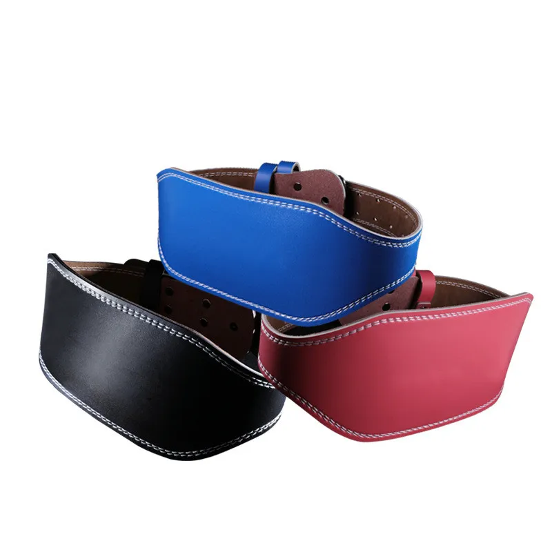 Powerlifting Gym Weight Belt Leather Weight Lifting Belt for Men