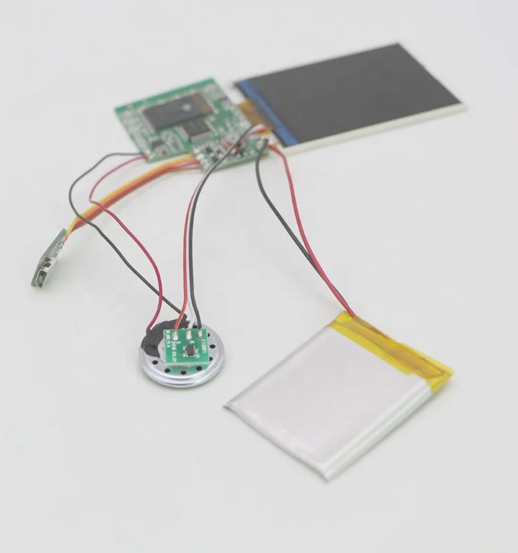 high resolution video module greeting card video brochure module 2.4 inch