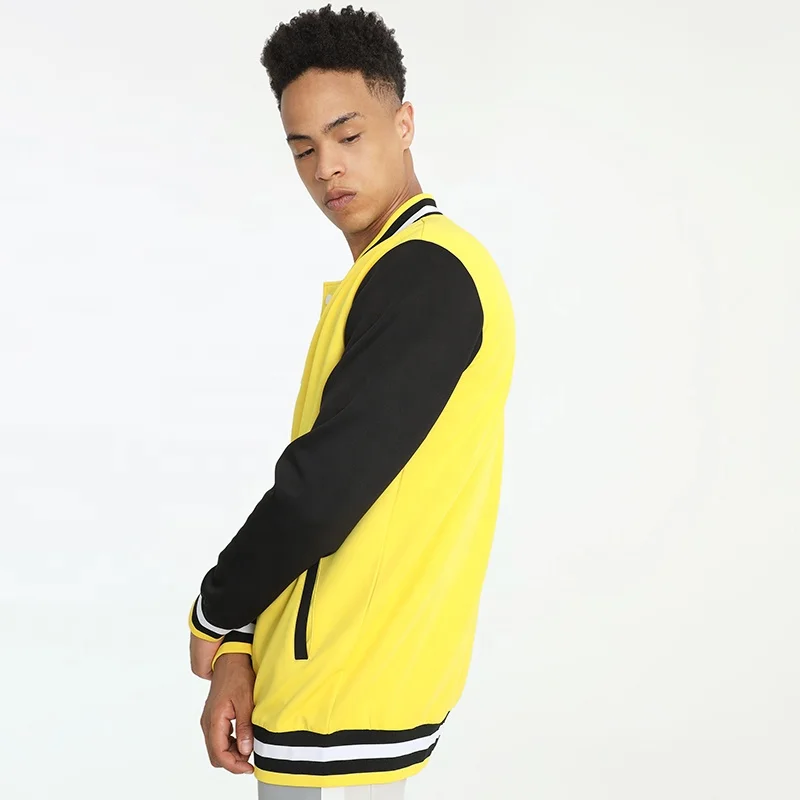 Low MOQ Custom Logo Mens Twill Winter Letterman Baseball Jacket