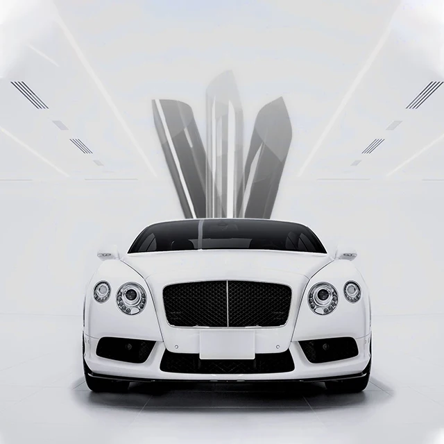 
2mil thickNESS 2ply Tinted Dyed film GREY Black IG20 