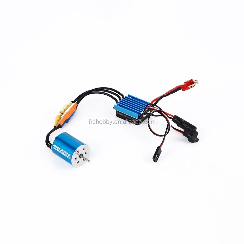 2430 бесщеточный двигатель 7200 кВ 4P + 25 А ESC для 1/18 Радиоуправляемый автомобиль