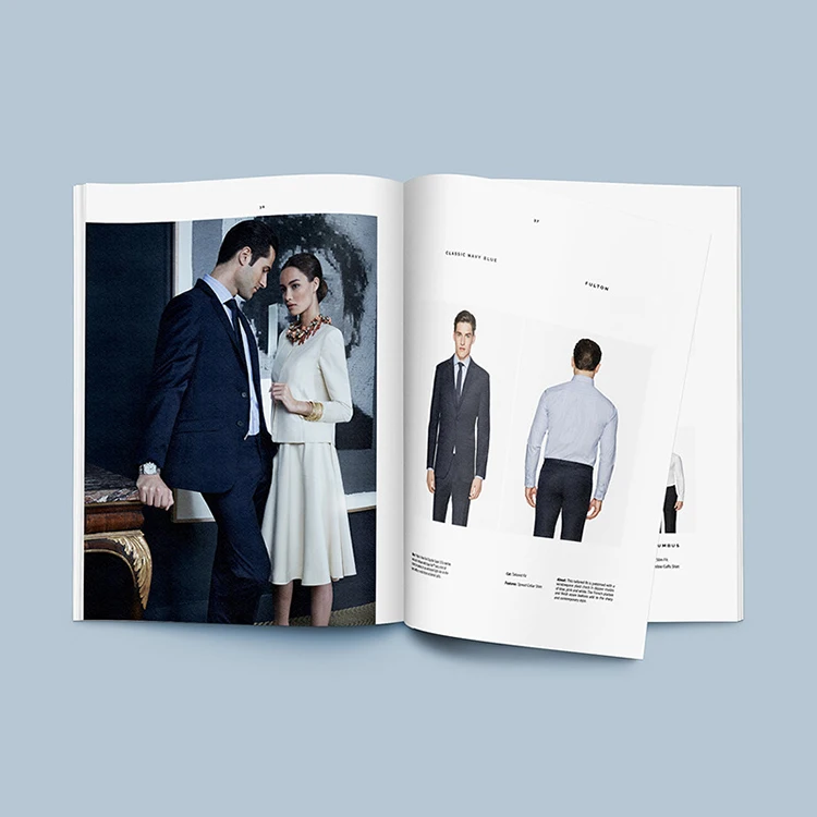 OEM Color Printer For Brochures Product Booklet Printing Flyer Personalized Business Flyer Brochure Company Catalog And Leaflet