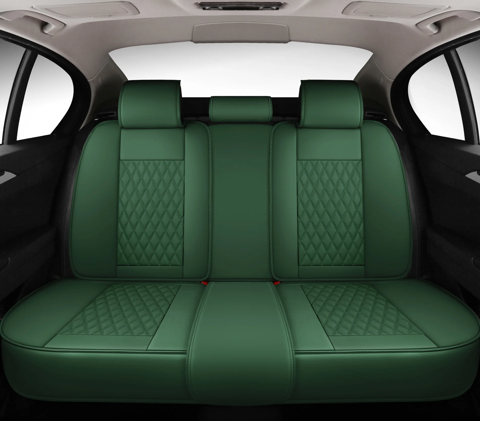 Waterproof 5D leather car seat covers universal size for most vehicles HONDA ACCORD