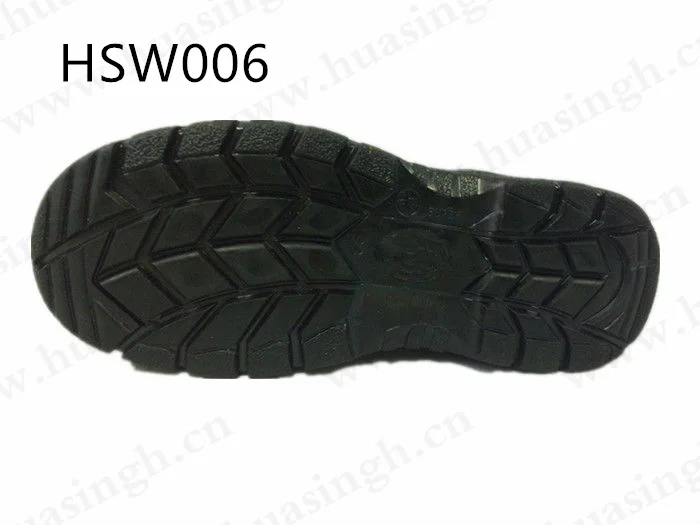 CMH,restaurant Staff Oil Resistant Black slippers with air Hole Anti-puncture PU/PU Outsole Safety Sandals HSW006