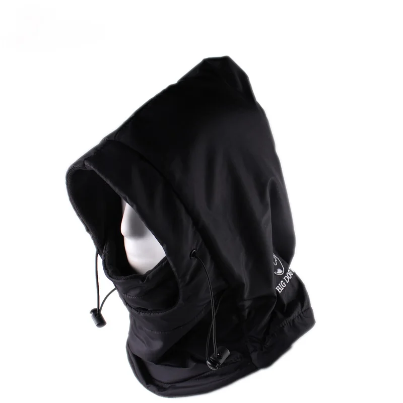 Водонепроницаемая и непродуваемая Лыжная велосипедная вуаль для мужчин, теплая зимняя флисовая Тепловая Балаклава с капюшоном