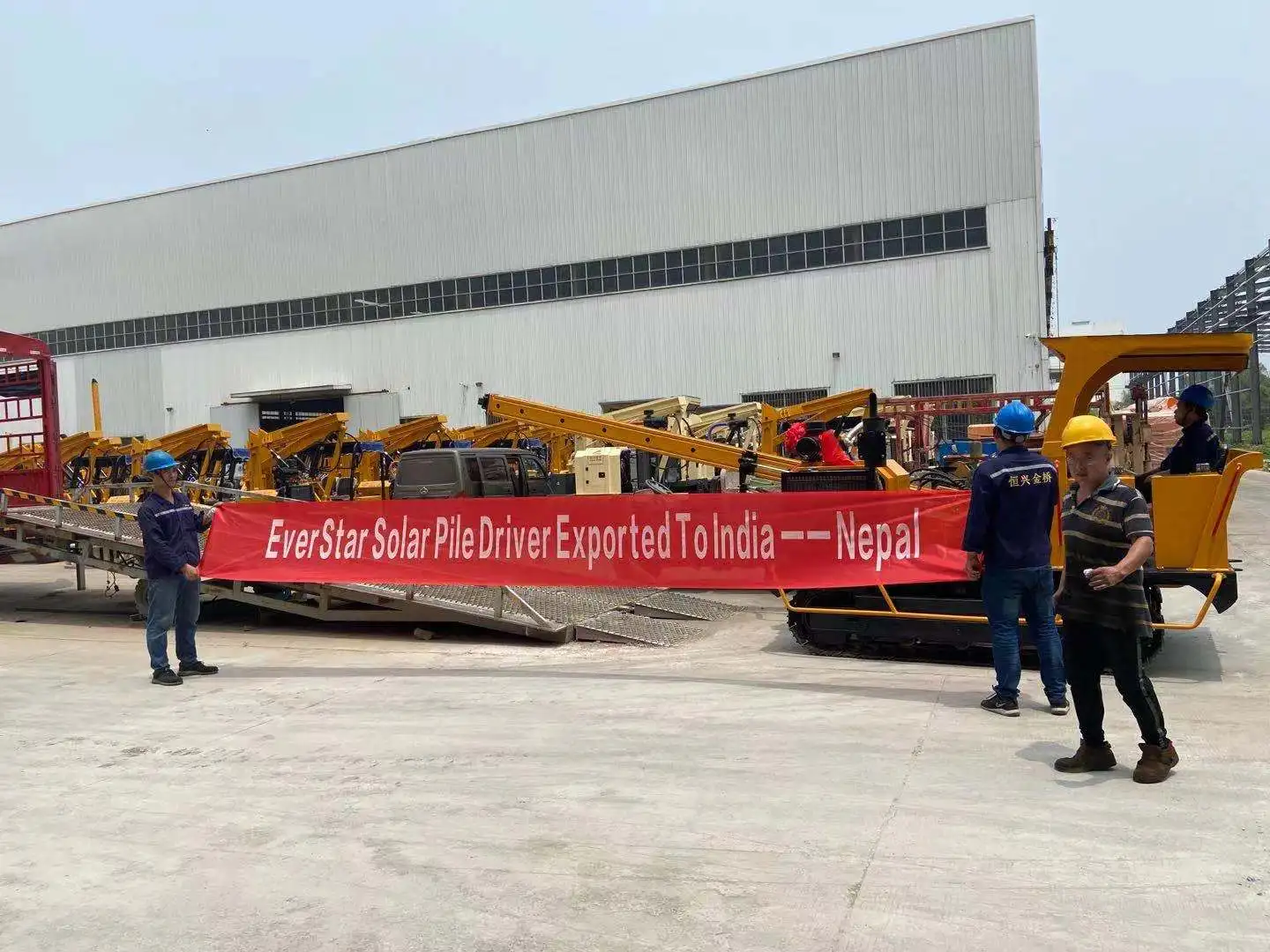 HENGXING CE HX26D Hydraulic Wheel Load Guardrail pile driver