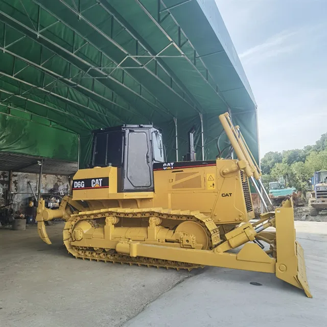 Good Quality Used Bulldozers CAT D6G Second Hand Original Bulldozers Caterpillar D6G 17 Ton Bulldozer Cost Effective D6G