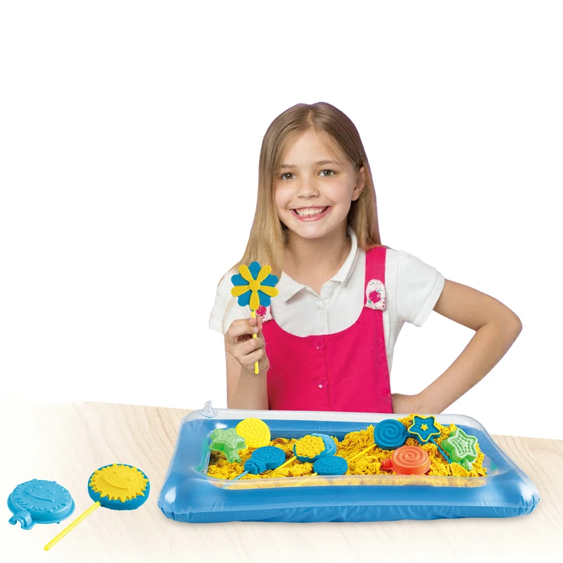 Креативный формовочный набор из глины и волшебного песка для строительного комплекта песочного замка