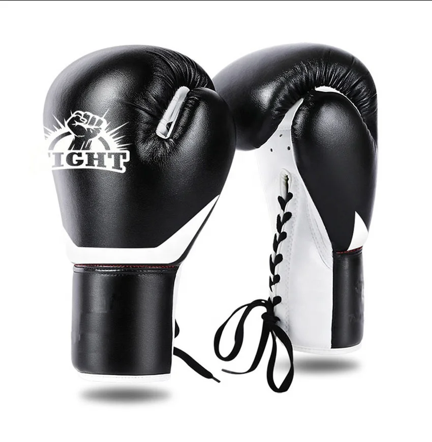 Professional comfortable cheaper price cow leather grant boxing gloves for sale
