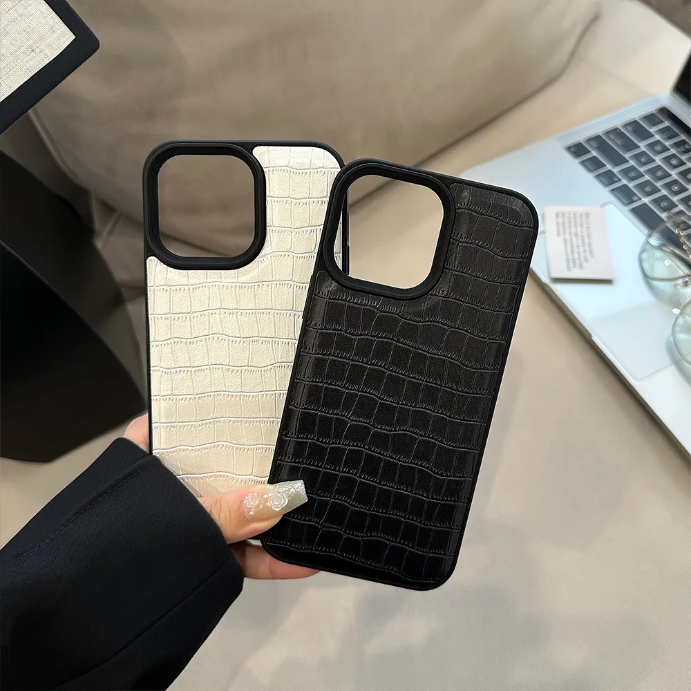 Luxury Alligator Skin Protection Case 15 Phone Cases TPU 1.5MM Phone Cases For iPhone 15 Pro Max