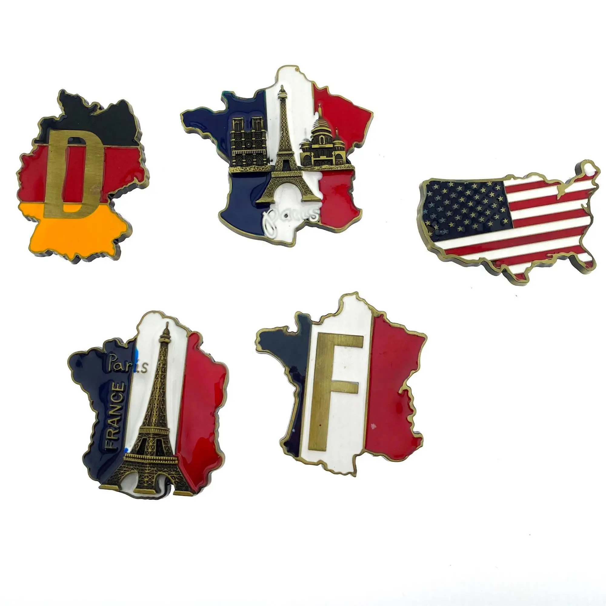 
Promotion Wholesale custom fridge magnet 3d souvenir fridge magnet metal magnet 