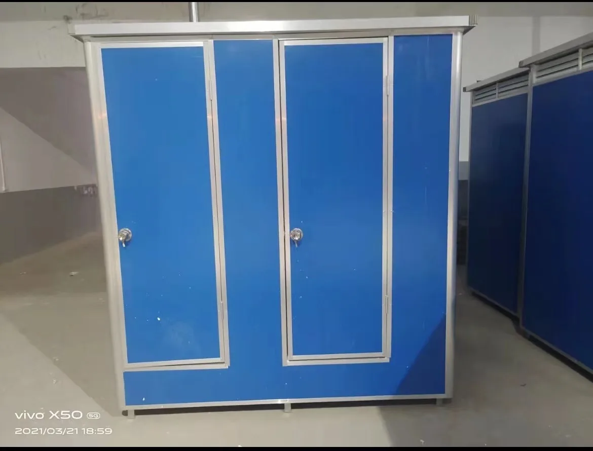 ZHYH Modern Design Outdoor Portable Toilet Easy Assembly Mobile Ready Pre-Made for Sale with Graphic Design Solutions