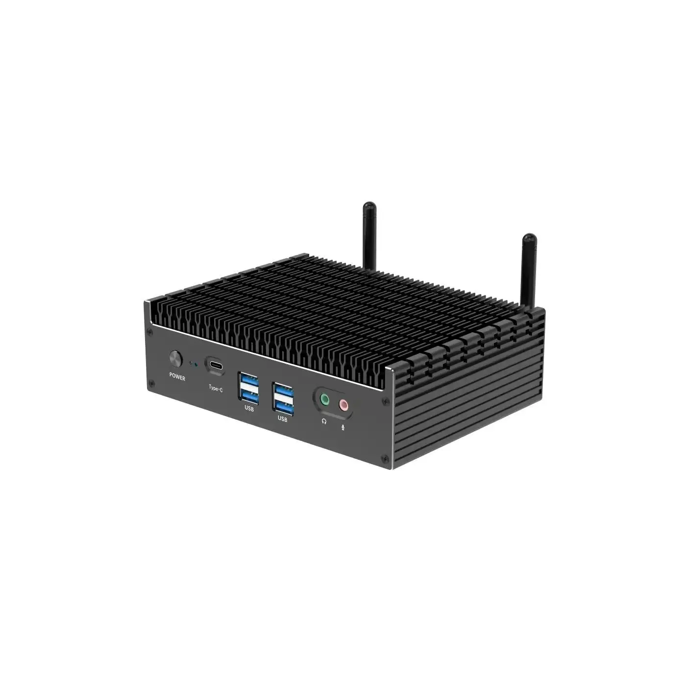 Industrial Fanless MINI PC VENOEN P01GM i7 1255U 64GB RAM 1TB HDD M.2 SSD Soft Router Firewall Appliance