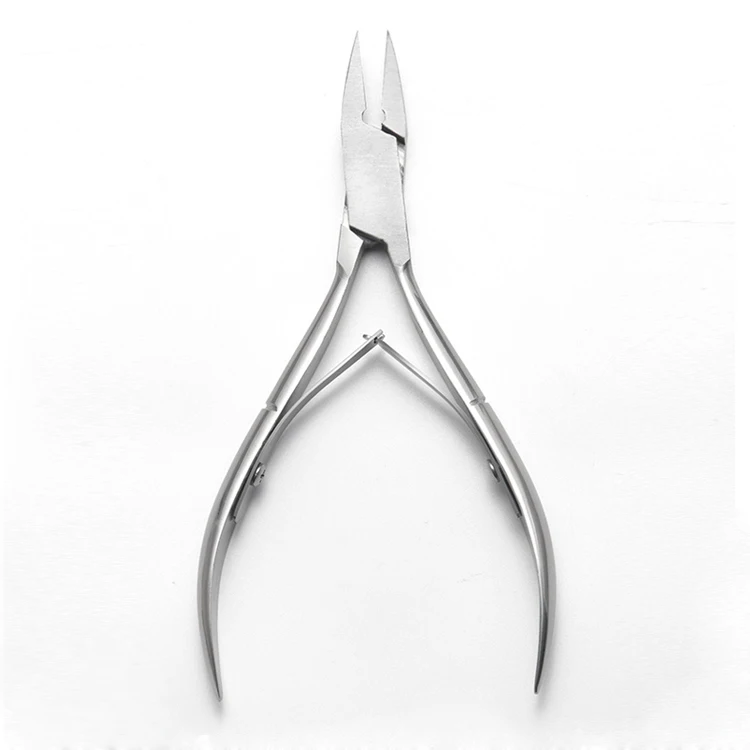 Professional high quality straight mouth ingrown sharp nail nipper cuticle best seller for thick nails