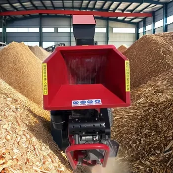CE certified large capacity wood crusher Efficient forest power cyclone wood crusher