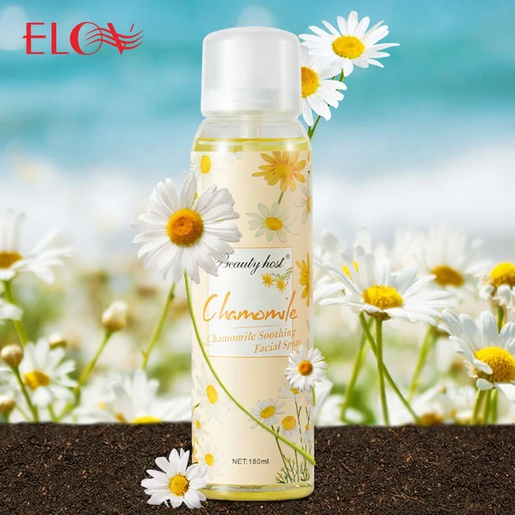 Natural Fresh 180ml Nourishing Soothing Chamomile Deodorant Body Facial Spray For Men And Women