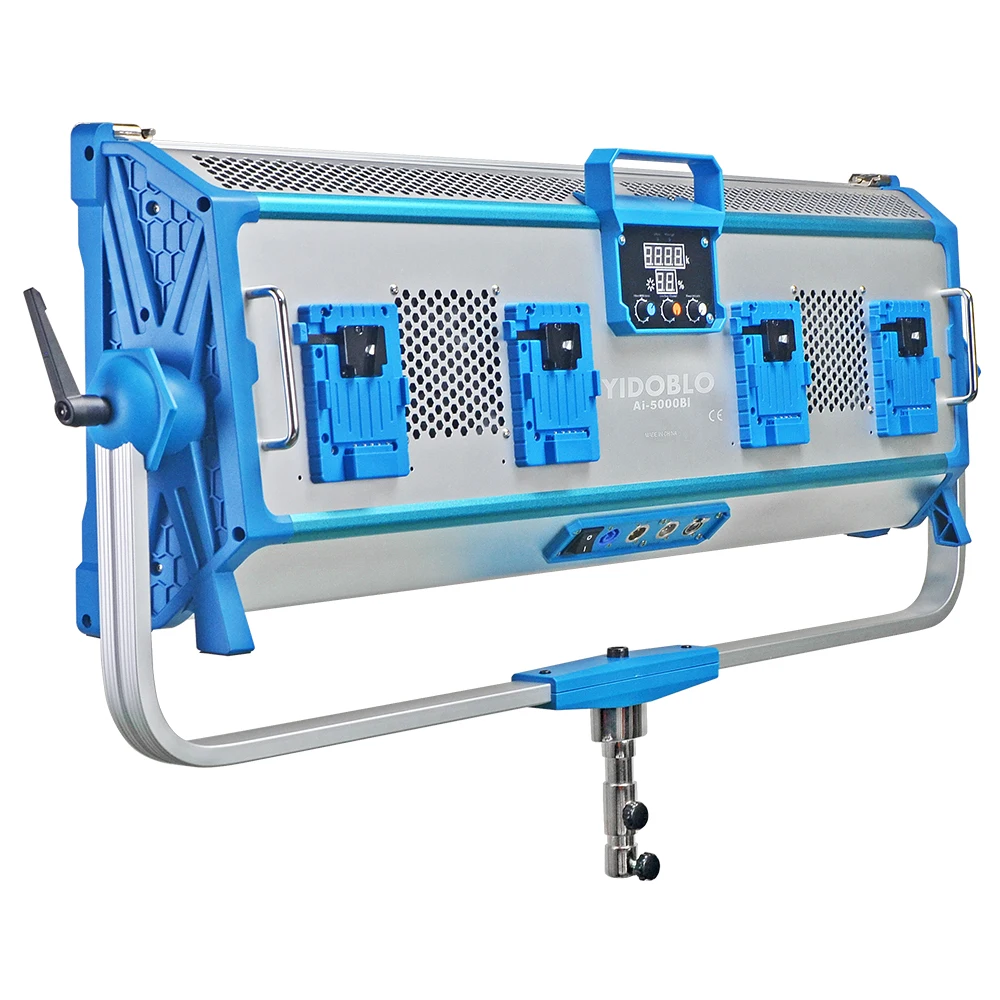 factory selling 500w film shooting light AI-5000BI led lamps photography 50000lm 0-99% brightness panel studio video light
