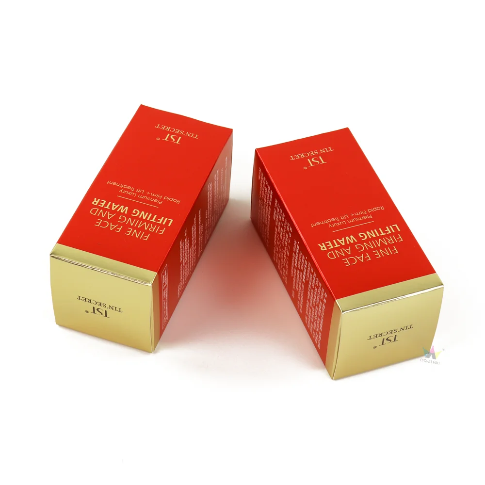 aesthetic packaging skincare cosmetic perfume bottle makeup boxes reusable reverse tuck end card cosmetics packing gifts box