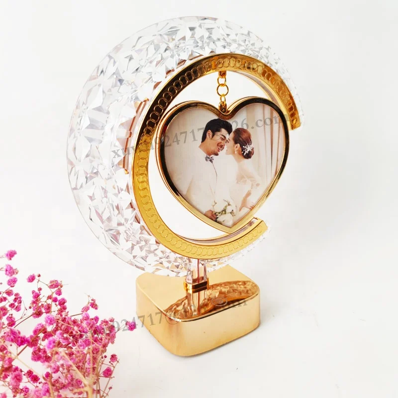 Acrylic LED Photo Frame Fashion LED Photo Frame Stage USB Charging Multi-Function Plastic Picture Photo Frame
