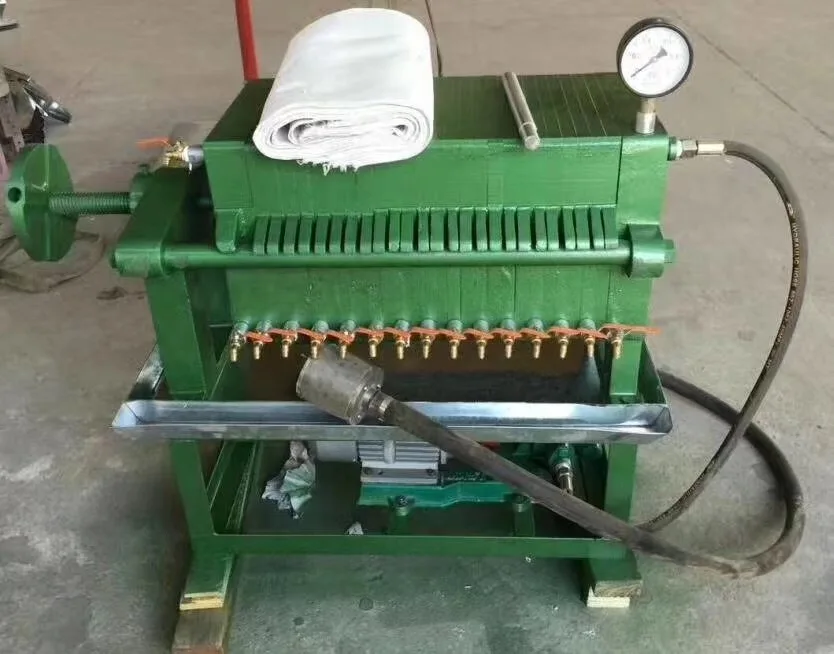 Cooking Oil Press Filter Machine Carbon Steel /Diesel Oil Clean Wast Water Filter Press Machine