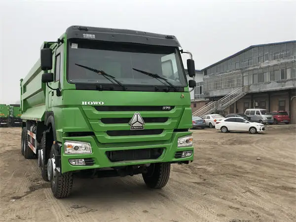 good condition used howo 12 wheelers 8x4 dumper lorry sinotruck 40 50 ton tipper dump truck to Dar es Salaam