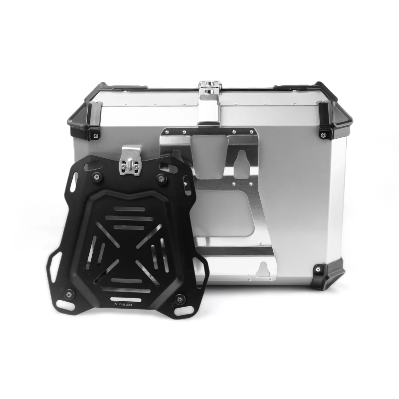 BK 65L boites pour moto luggage carrier hard side case pannier aluminum alloy motorcycle top box for BMW motorcycle